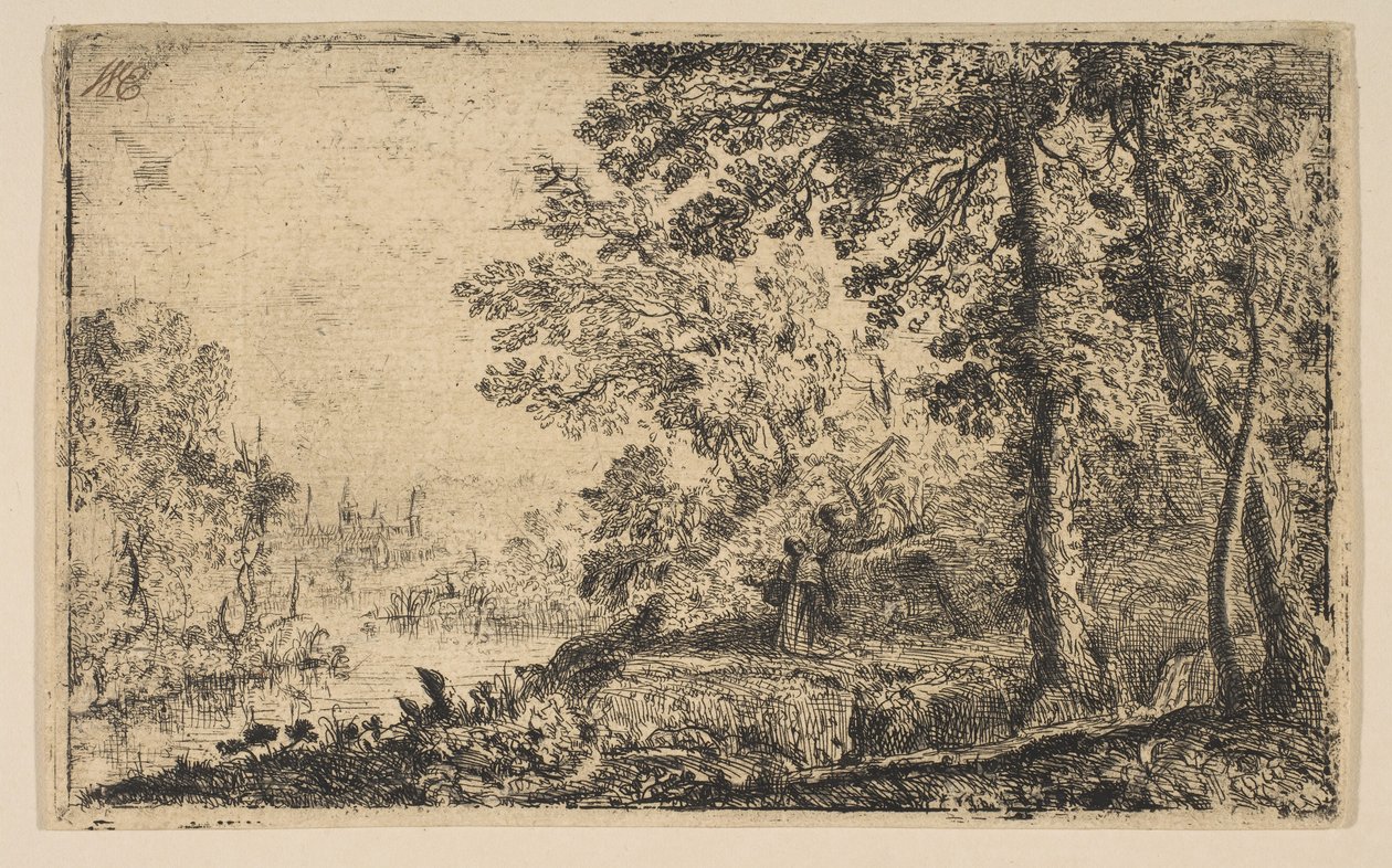 Visio, n. 1630. tekijältä Claude Lorrain