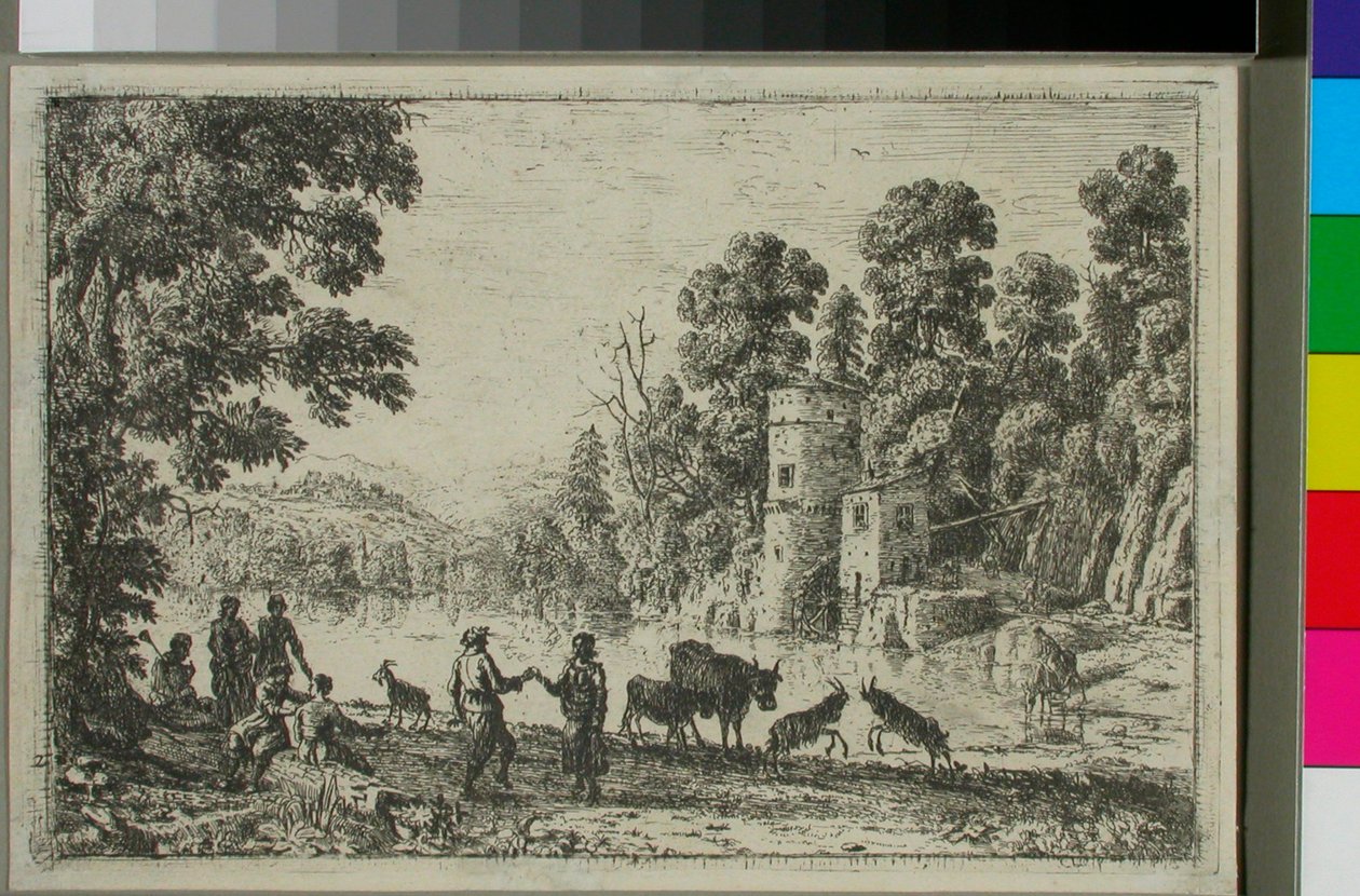 Nimetön tekijältä Claude Lorrain