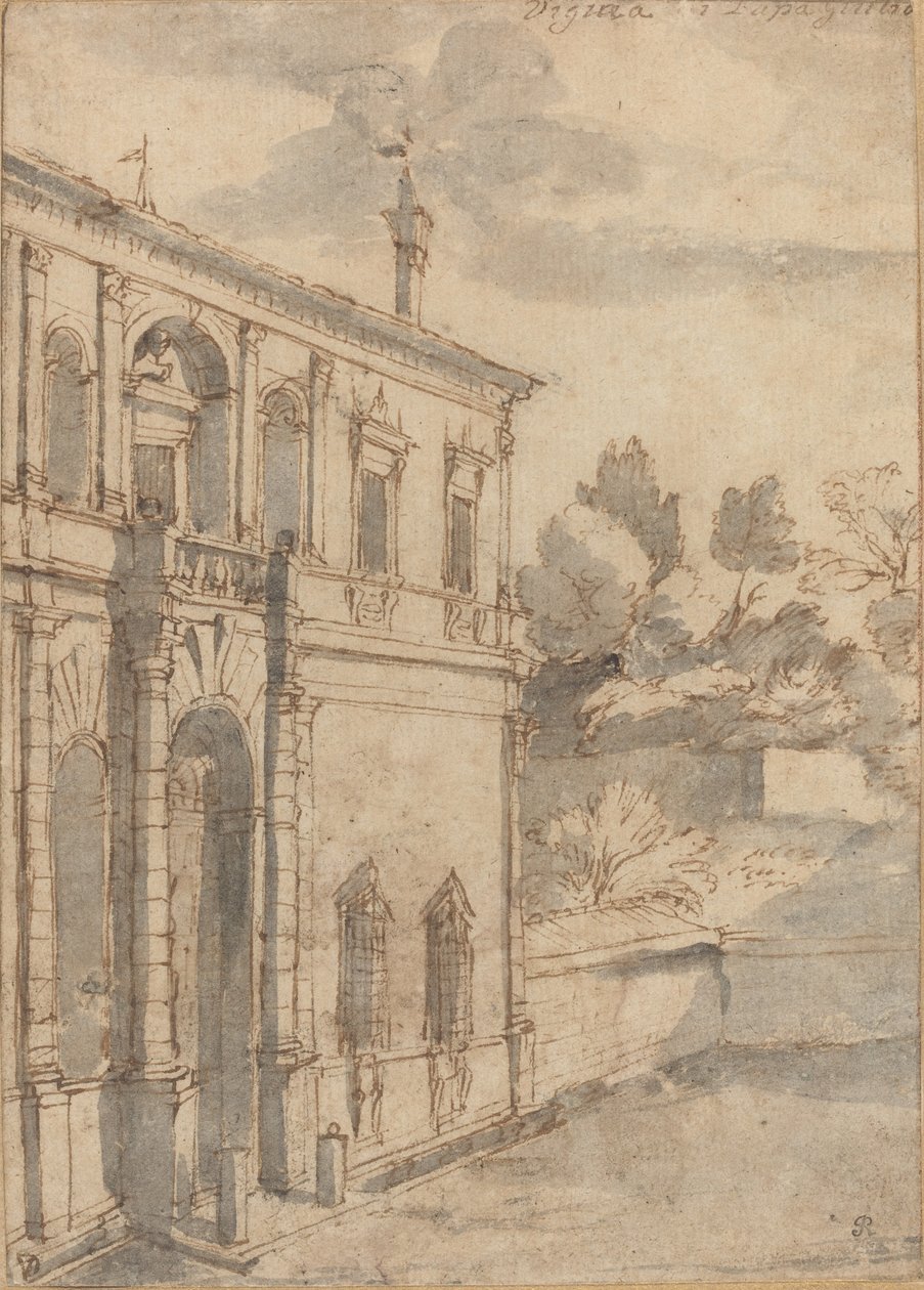 Paavi Juliuksen huvila tekijältä Claude Lorrain