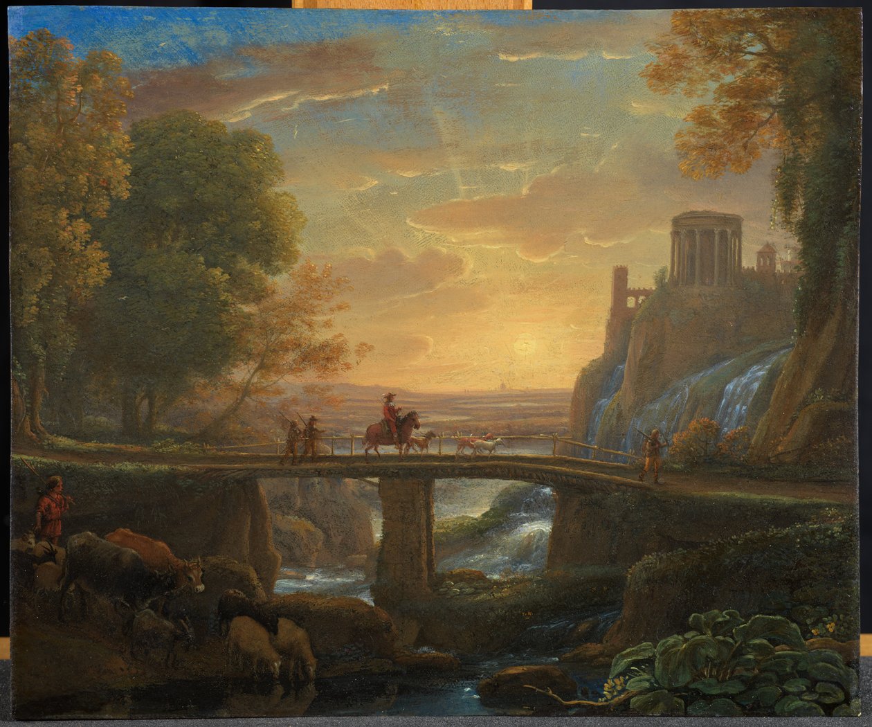 Huonekalut ja erilaiset esineet 1100- ja 1300-luvuilta tekijältä Claude Lorrain