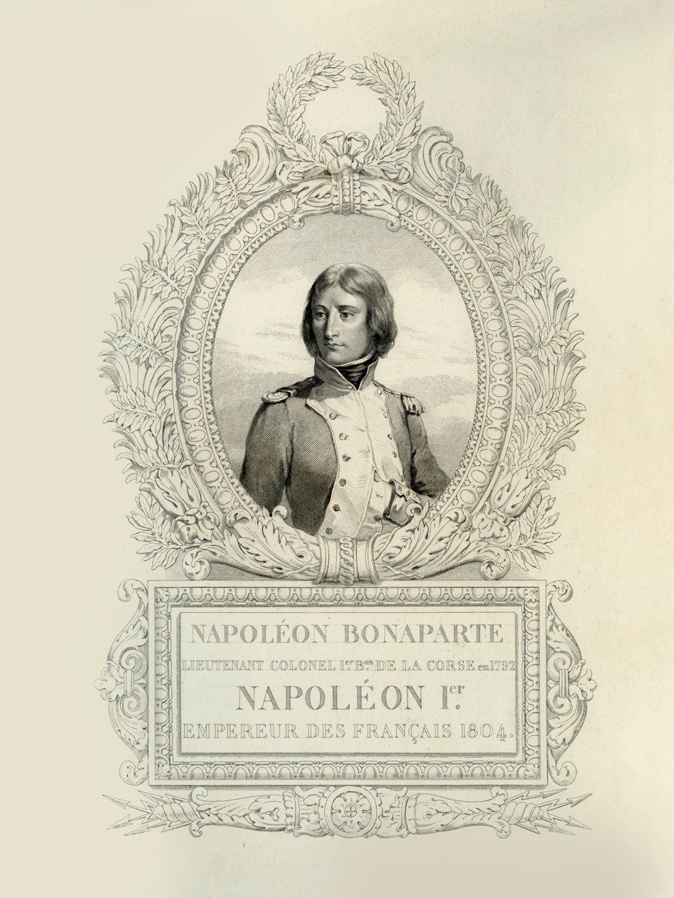 Napoleon Bonaparte, 1804, 1839. tekijältä Claude Marie François Dien