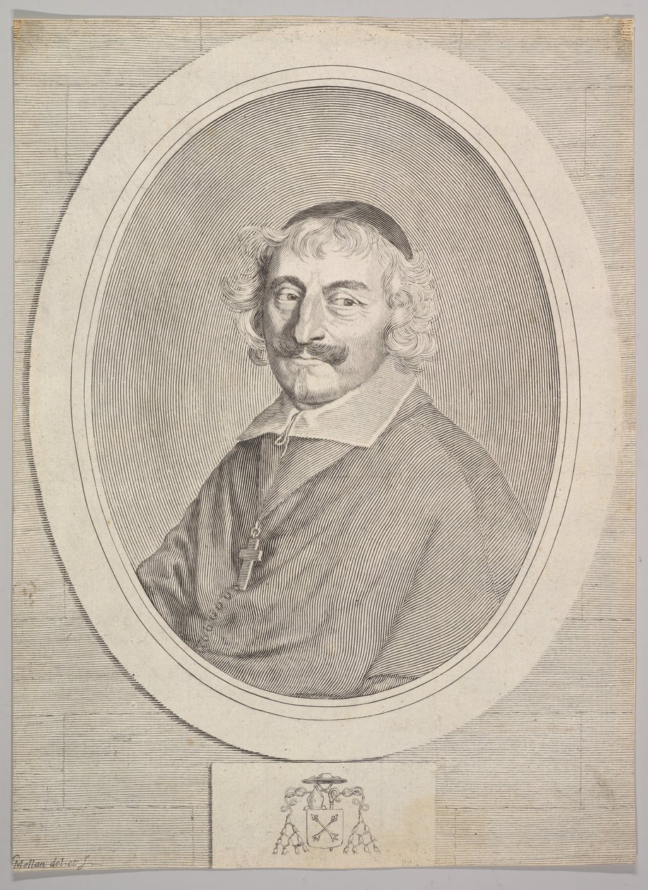 Alphonse III Delben, Orleansin piispa. tekijältä Claude Mellan
