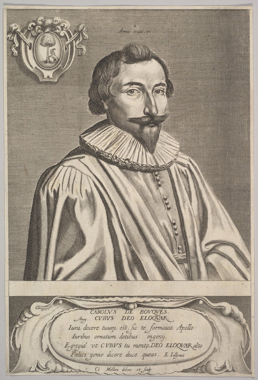 Charles de Bouque. tekijältä Claude Mellan