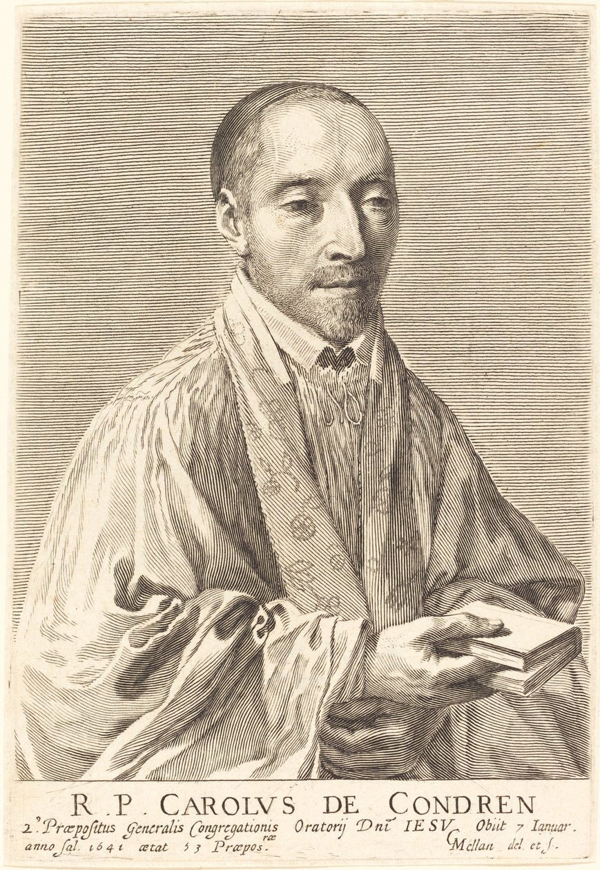 Charles de Condren tekijältä Claude Mellan