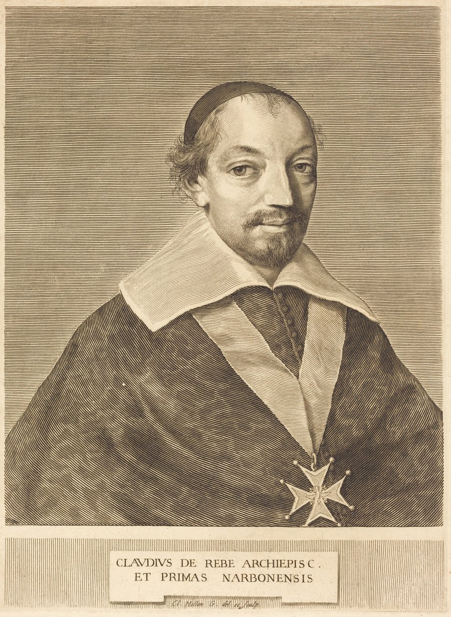 Claude de Rebé tekijältä Claude Mellan
