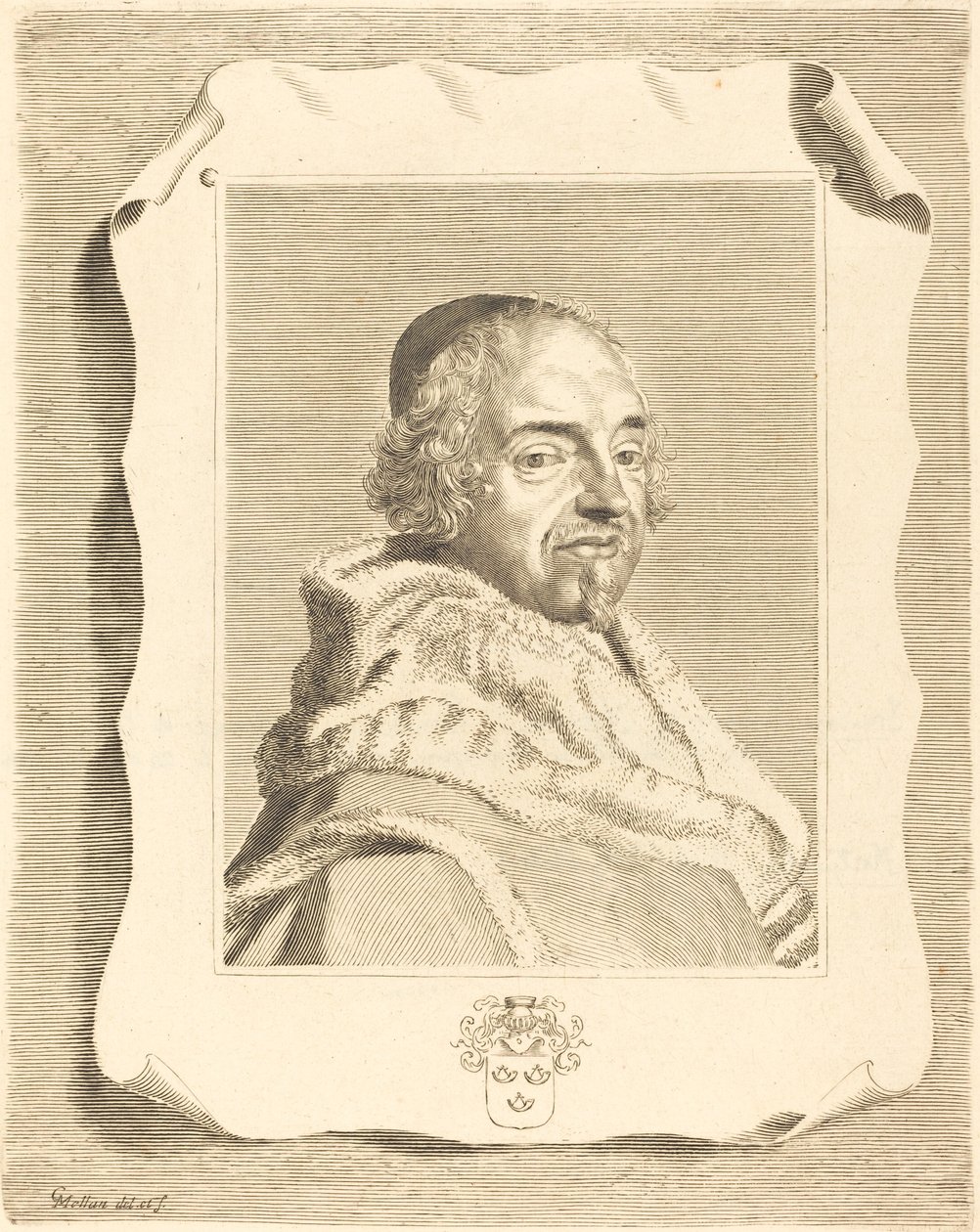Francois-Theodore de Nesmond tekijältä Claude Mellan