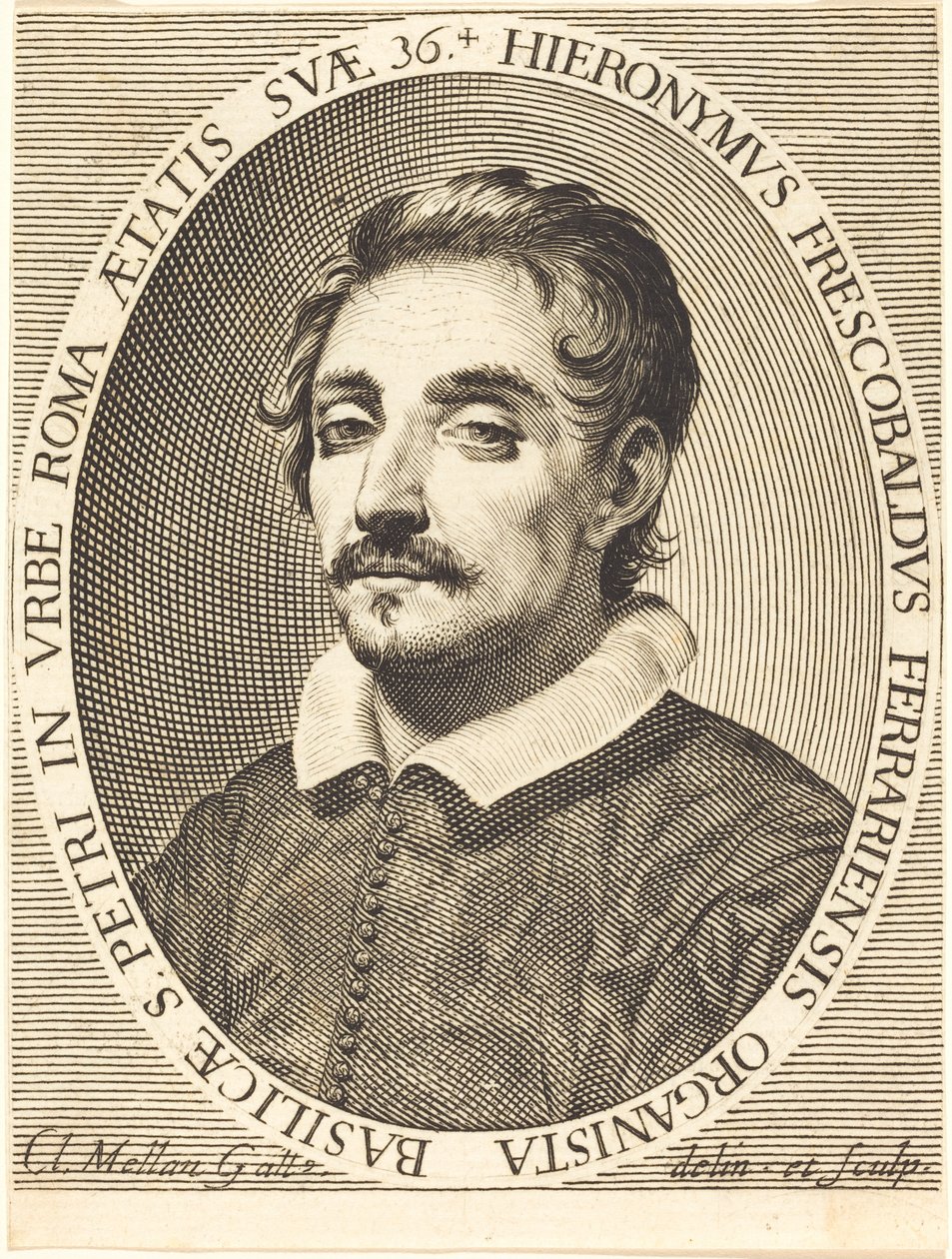 Girolamo Frescobaldi tekijältä Claude Mellan