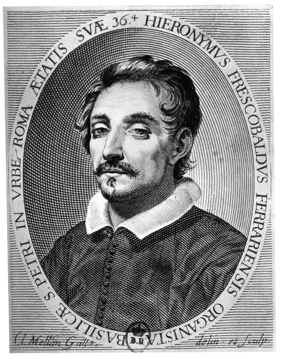 Girolamo Frescobaldi 1583 - 1643 oli ferrarasta kotoisin oleva muusikko tekijältä Claude Mellan