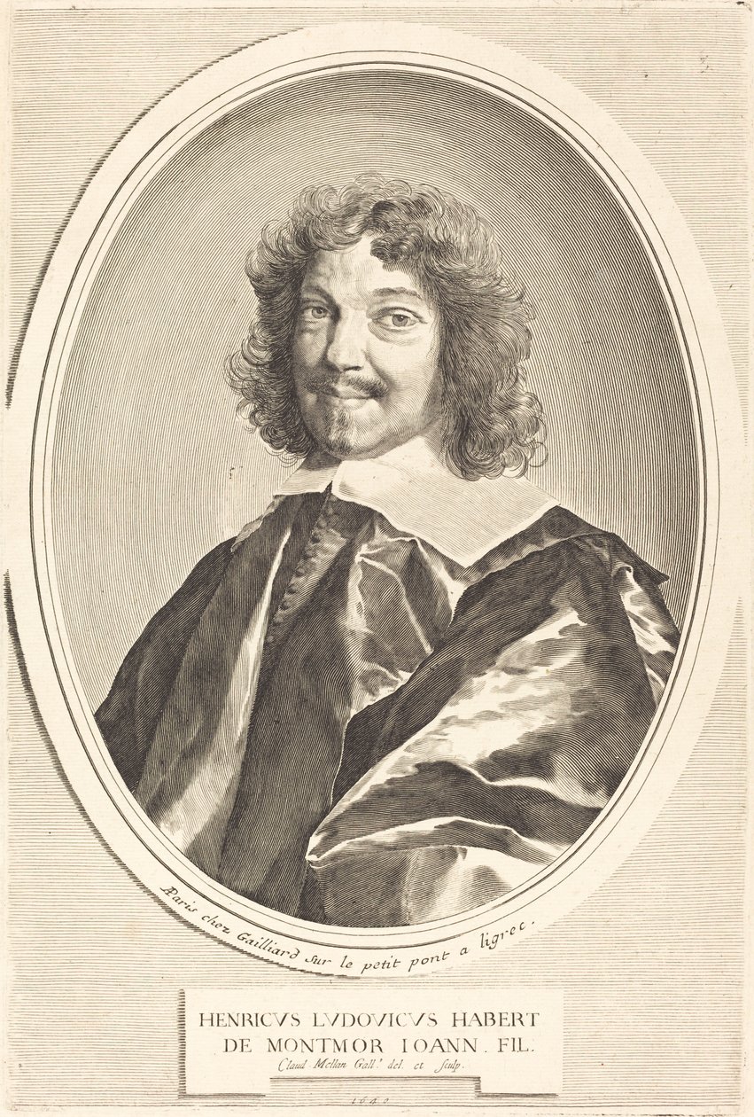 Henri-Louis Habert de Montmor tekijältä Claude Mellan