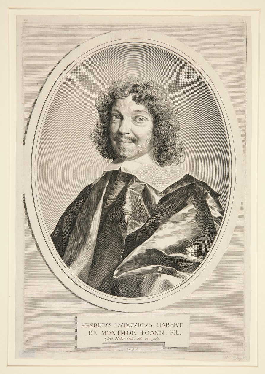 Henri Louis Habert de Montmor tekijältä Claude Mellan