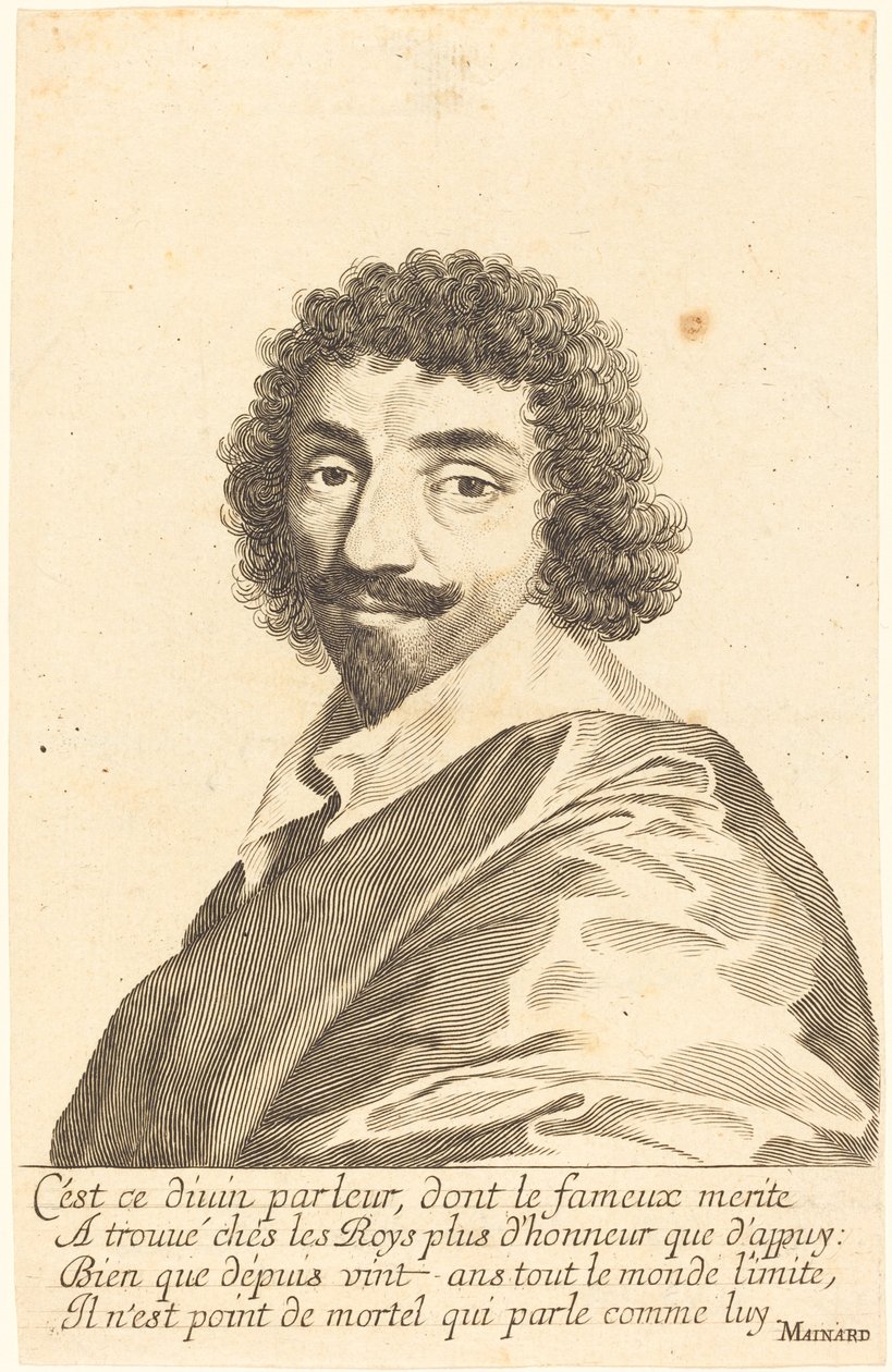 Jean-Louis Guez de Balzac tekijältä Claude Mellan