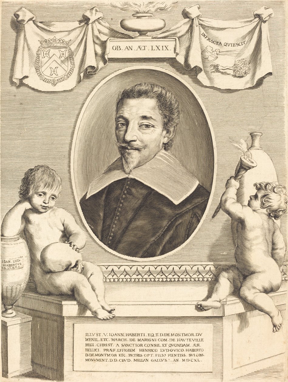 Jean Habert de Monturor tekijältä Claude Mellan