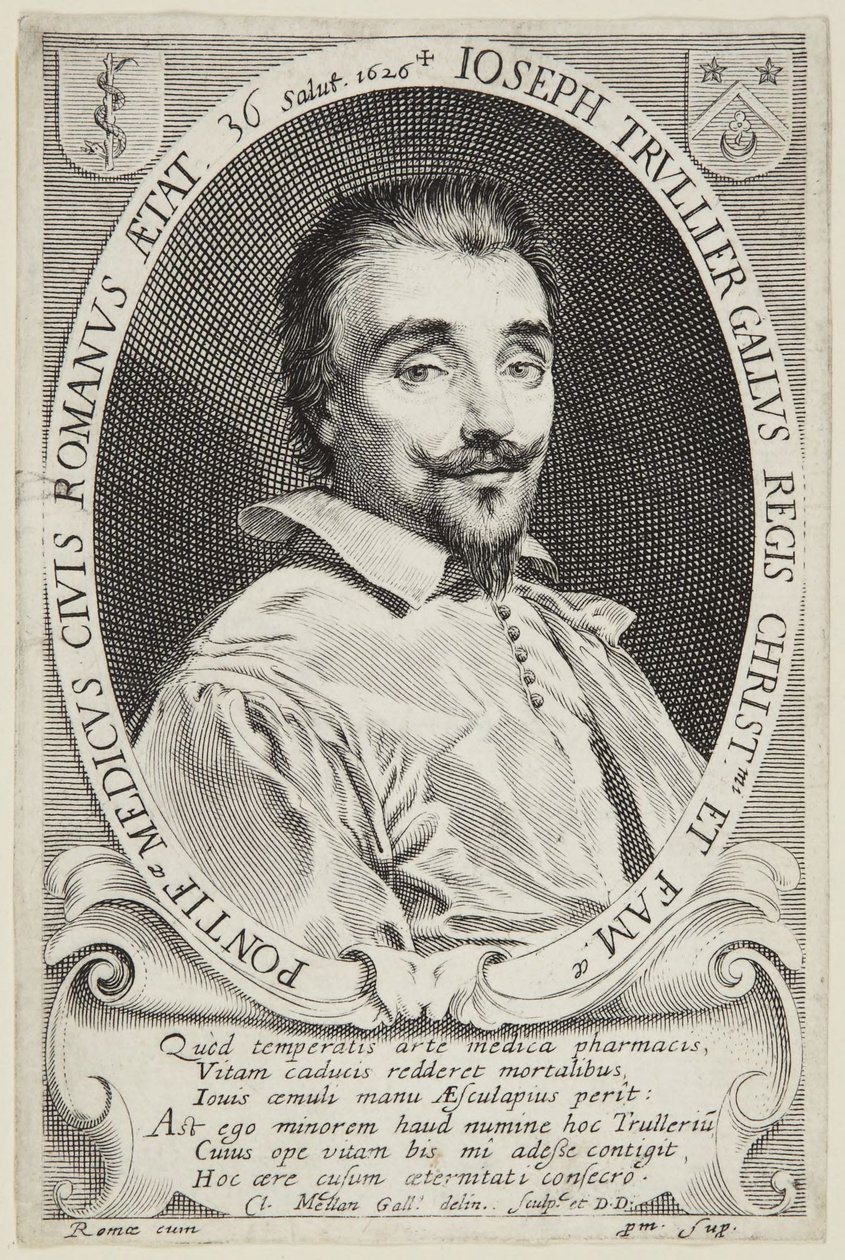 Joseph Trullier tekijältä Claude Mellan