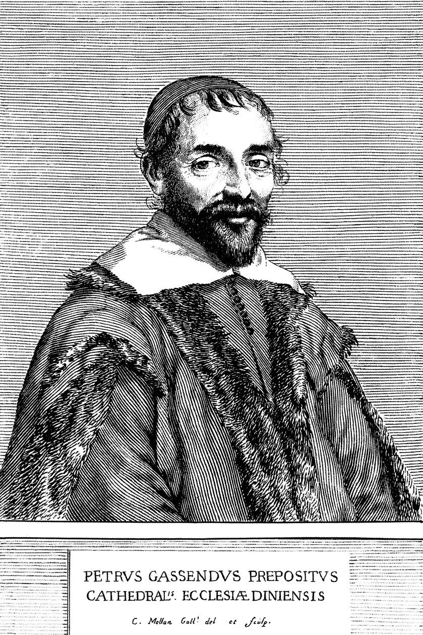 Pierre Gassendi, ranskalainen filosofi, tiedemies, tähtitieteilijä ja matemaatikko, 1600-luku. tekijältä Claude Mellan