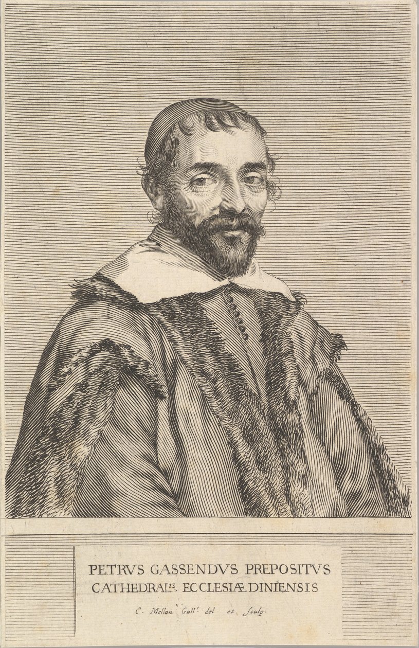 Pierre Gassendi, n. 1637 tai 1638. tekijältä Claude Mellan