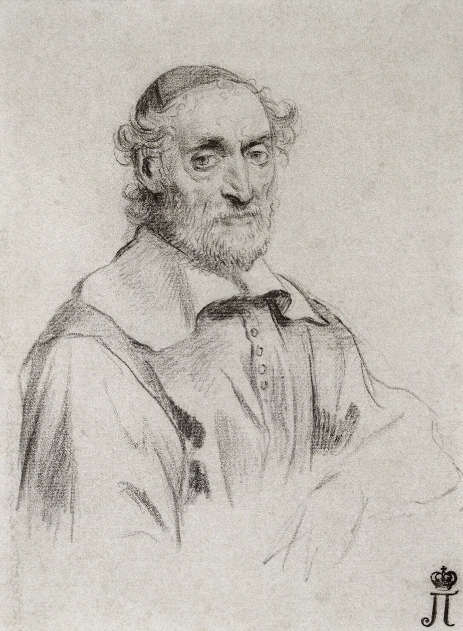Muotokuva Nicolas Claudesta (Nicolas-Claude) Fabri DE PEIRESC (de Peyresc), tähtitieteilijä tekijältä Claude Mellan