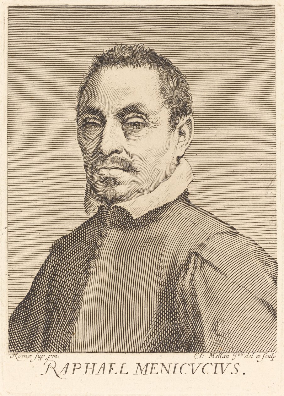 Raffaello Menicucci tekijältä Claude Mellan