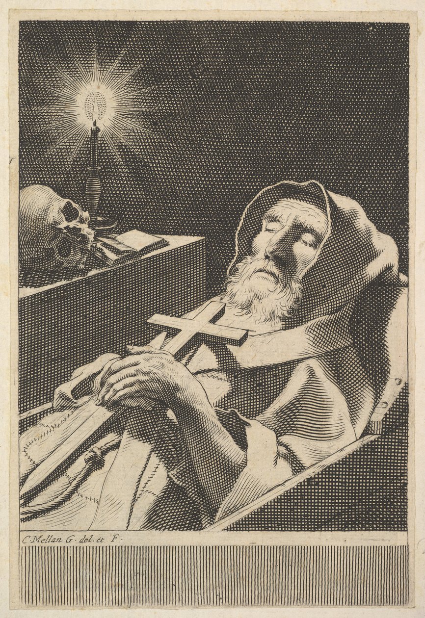 St. Francis de Paul. tekijältä Claude Mellan