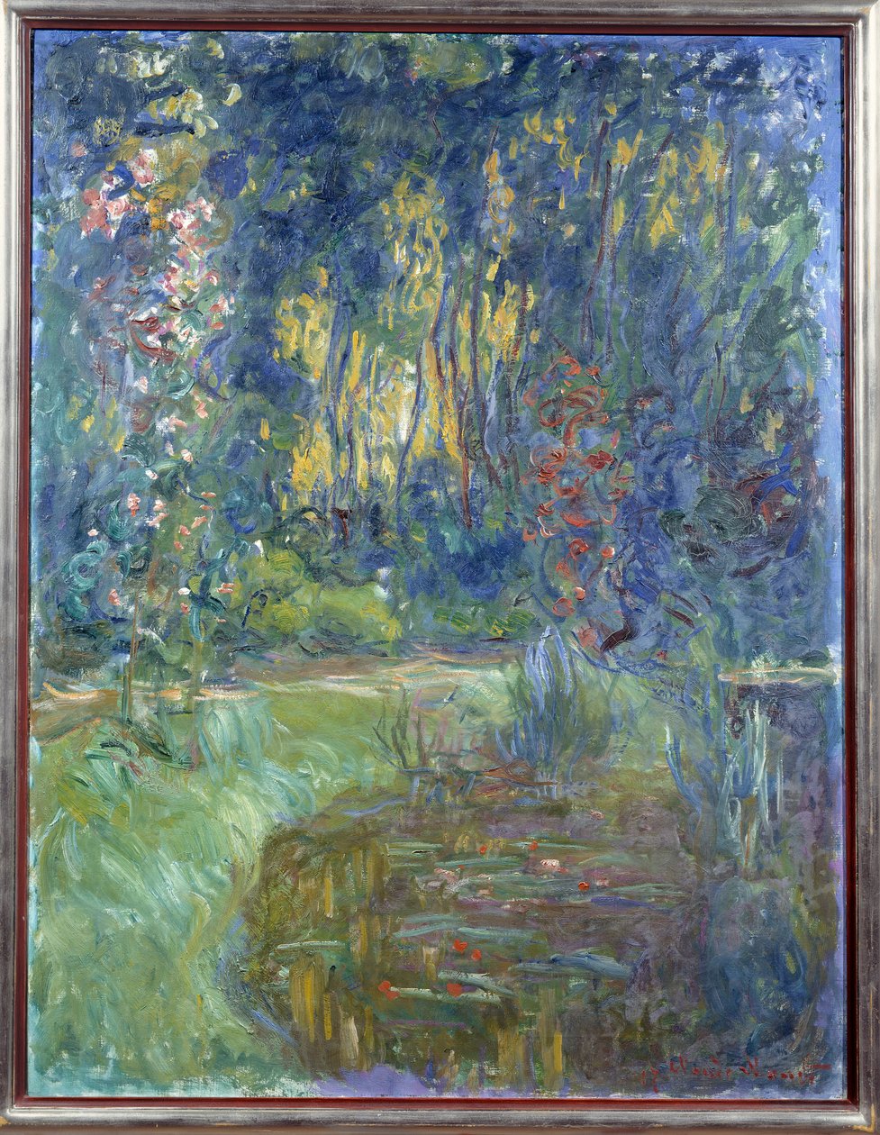 Givernyn lammen nurkka. Claude Monet