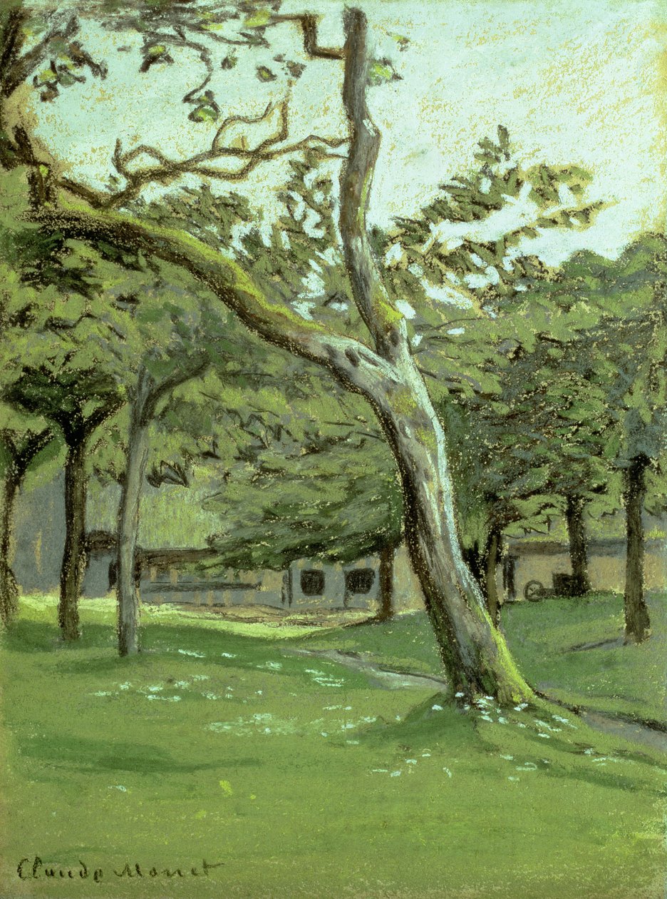 Orchard tekijältä Claude Monet
