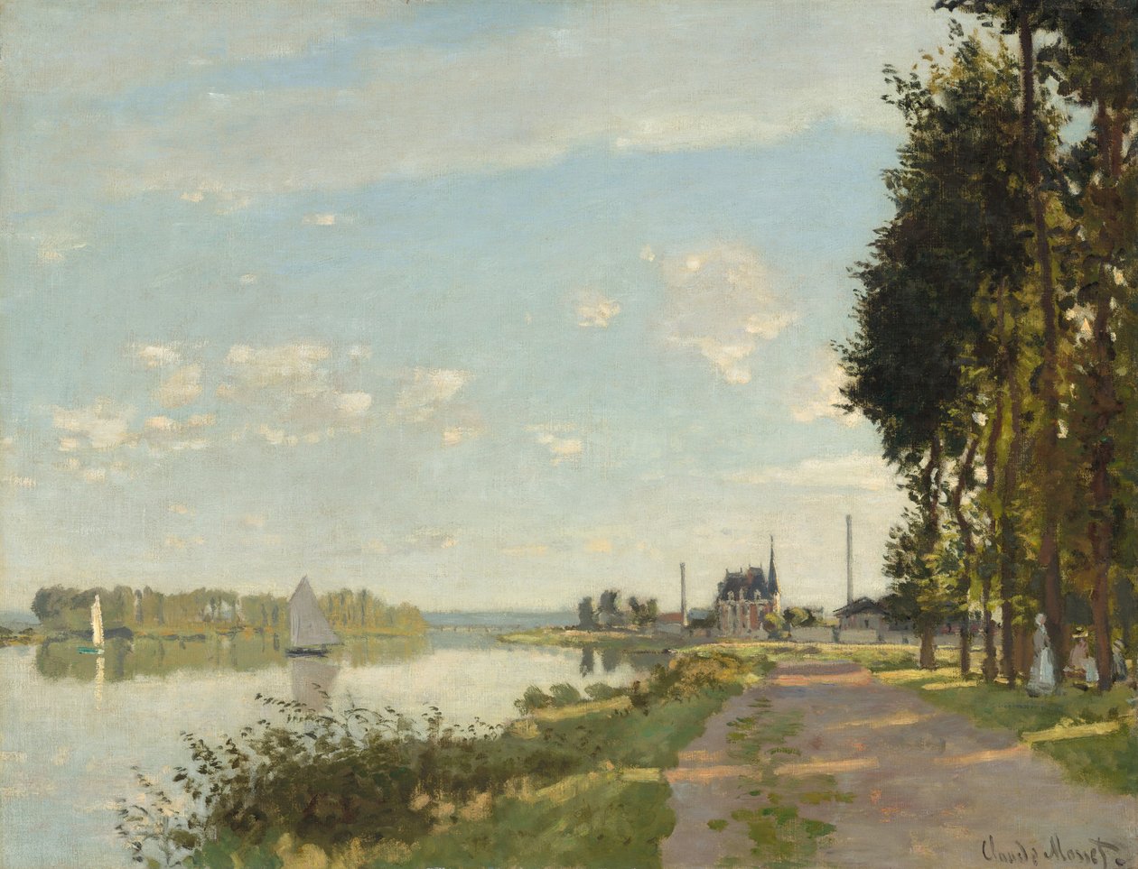 Argenteuil tekijältä Claude Monet
