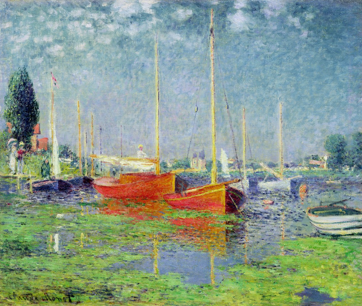 Argenteuil, n. 1872-5 (katso myös 287548) tekijältä Claude Monet