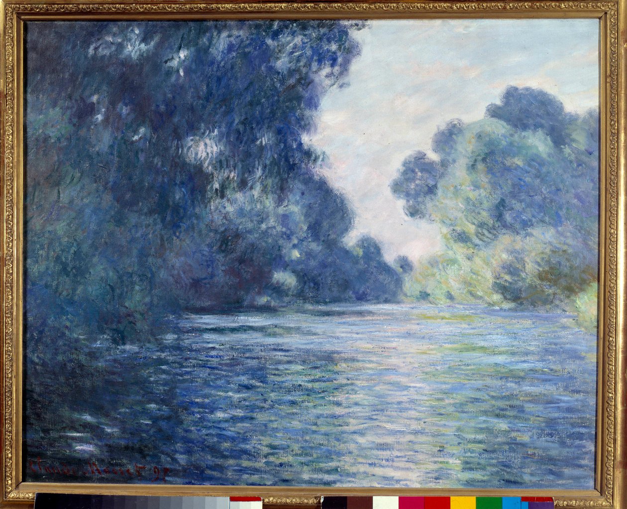 Arm de Seine lähellä Givernyä. Claude Monet