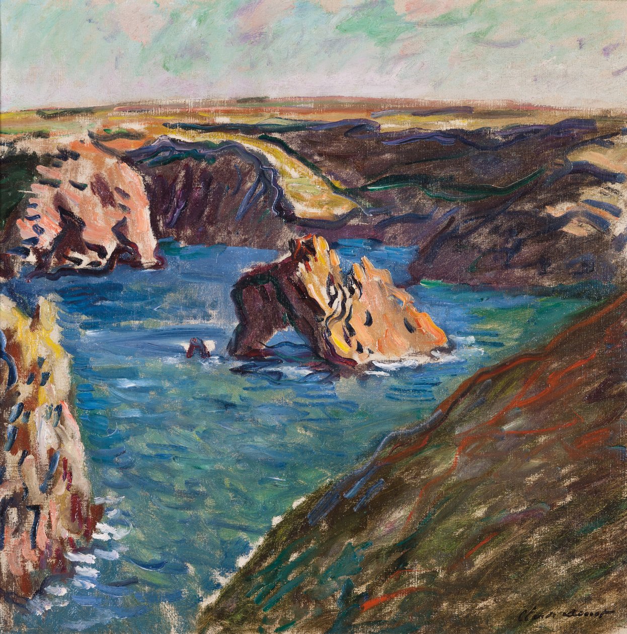 Belle-Ile, 1886 tekijältä Claude Monet