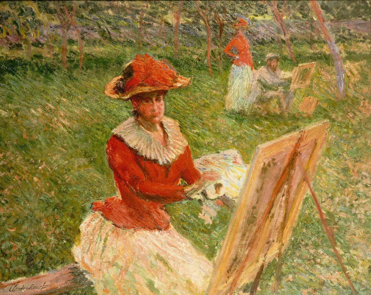 Blanche Hoscheden maalaus, 1892 tekijältä Claude Monet