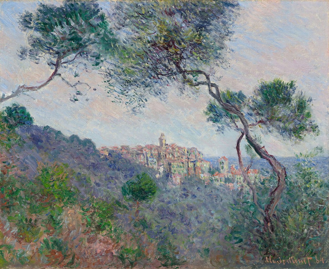 Bordighera, Italia tekijältä Claude Monet