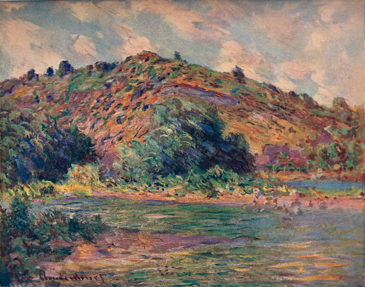 Banks of the Seine, c1860-1923, 1903 tekijältä Claude Monet
