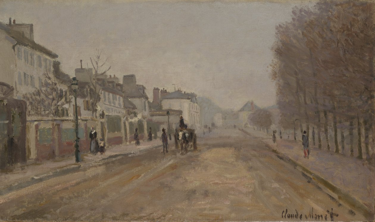 Heloise Boulevard, Argenteuil, 1872 tekijältä Claude Monet