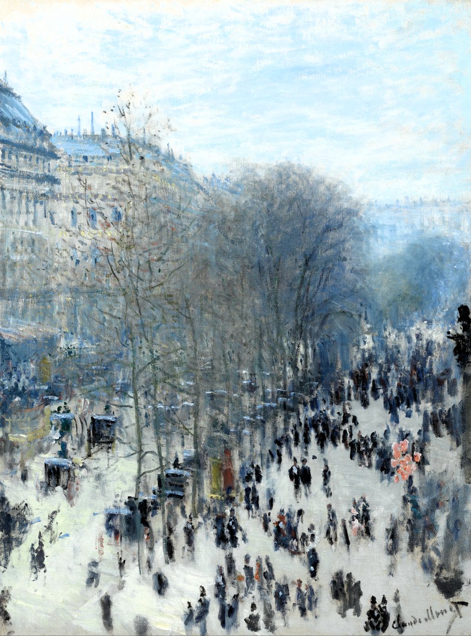 Capucines-bulevardi tekijältä Claude Monet
