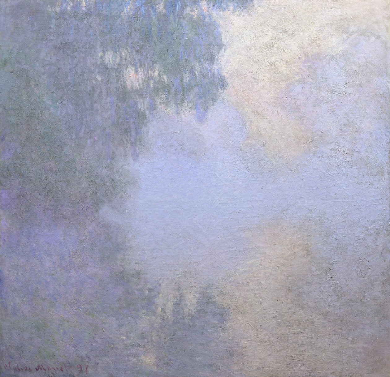 Seinen haara lähellä Givernyä tekijältä Claude Monet