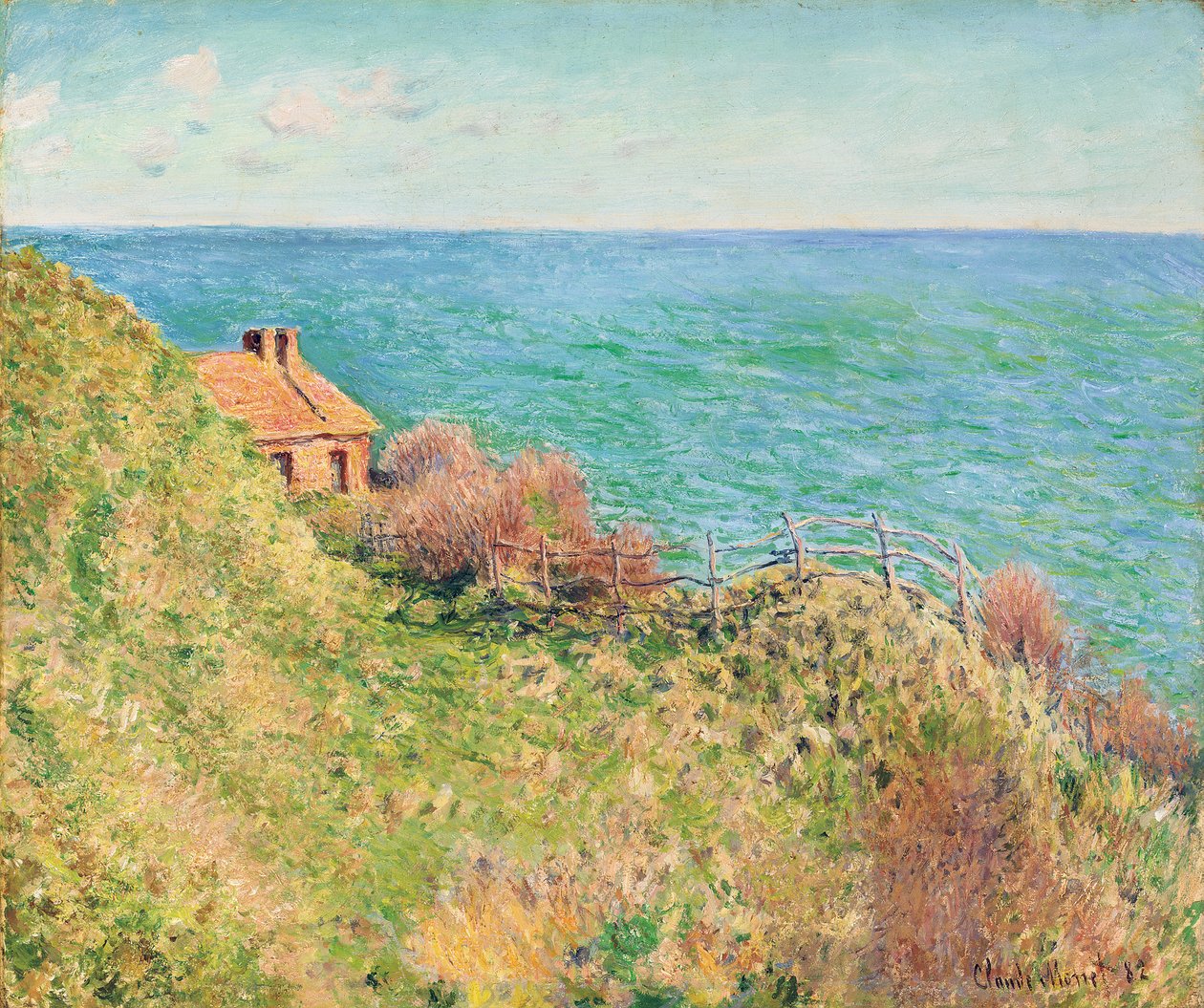 Tullimiesten maja tekijältä Claude Monet