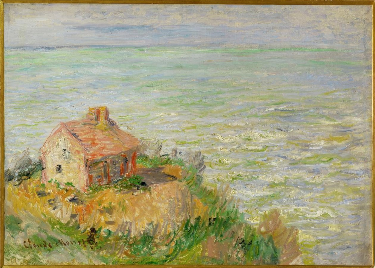 Cabane des douaniers, effet d’aprèsmidi tekijältä Claude Monet