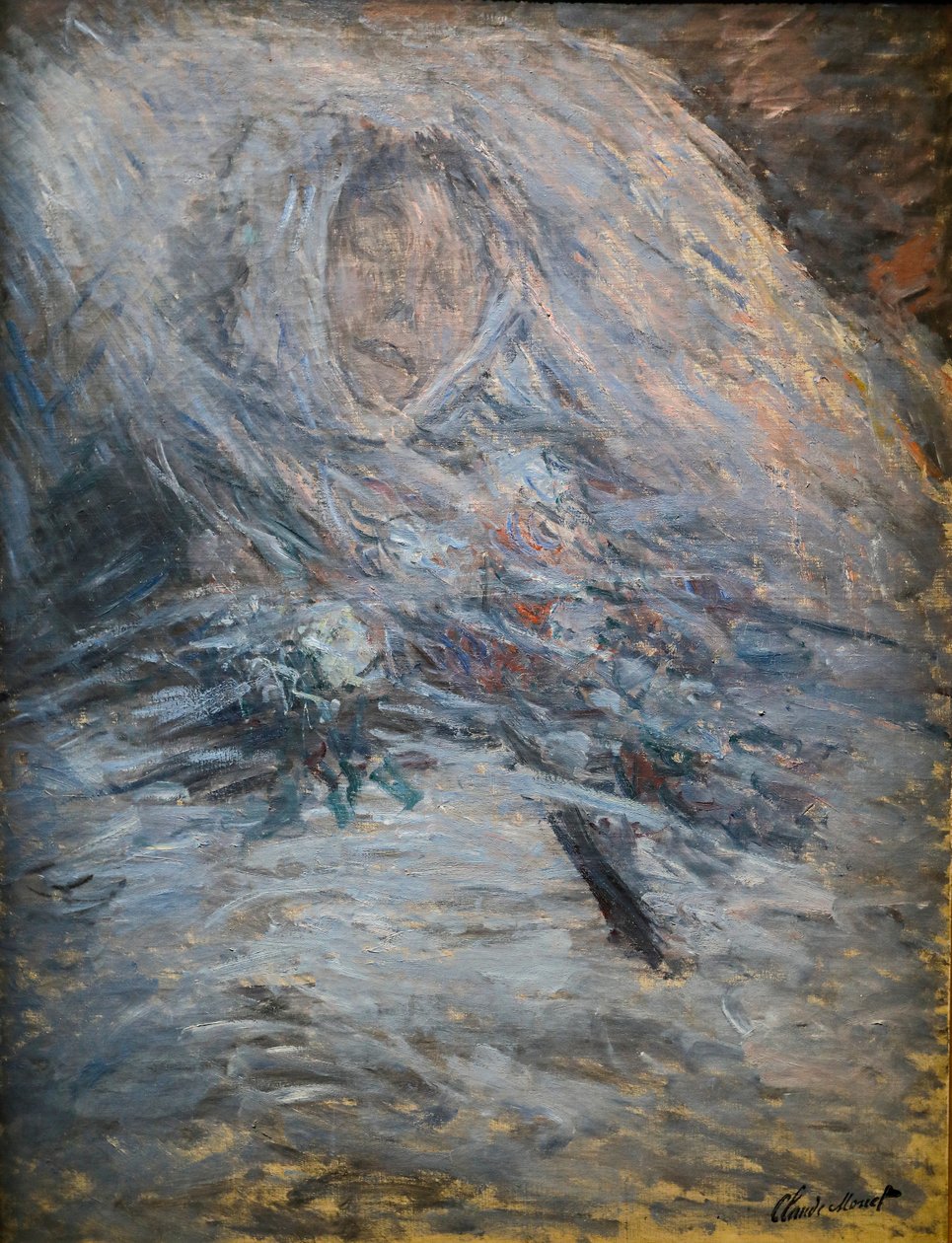 Camille kuolinvuoteellaan tekijältä Claude Monet