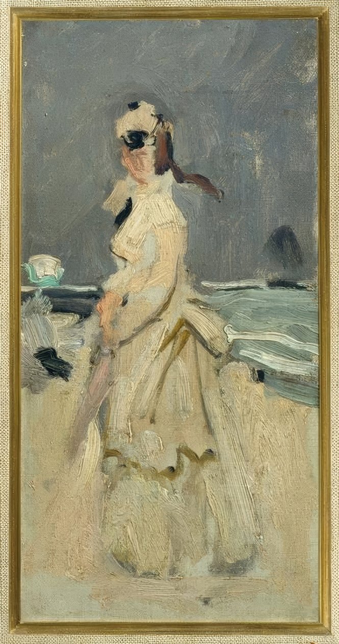 Camille sur la plage tekijältä Claude Monet