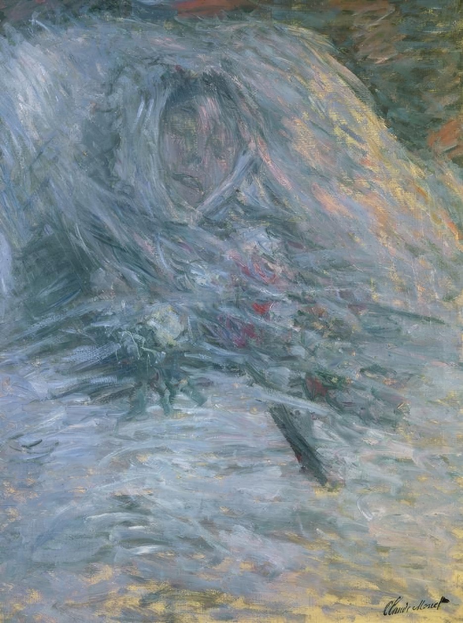 Camille sur son lit de mort tekijältä Claude Monet