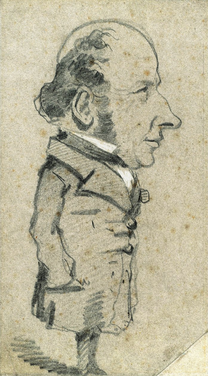 Eugène Marcelin karikatyyri tekijältä Claude Monet