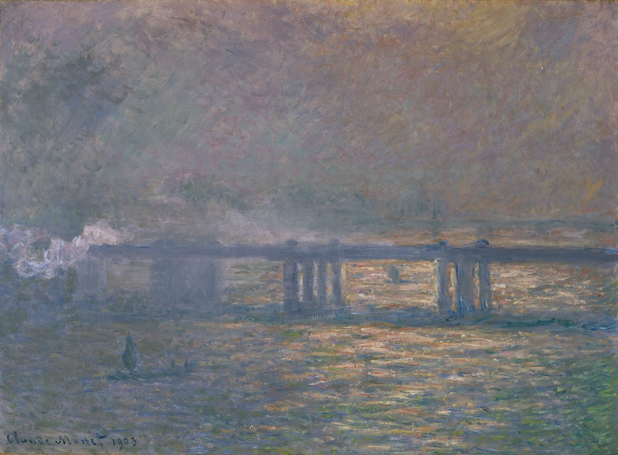 Charing Crossin silta tekijältä Claude Monet