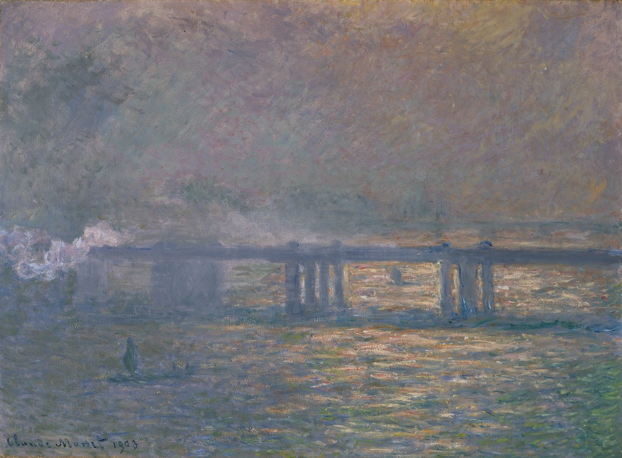 Charing Crossin silta tekijältä Claude Monet