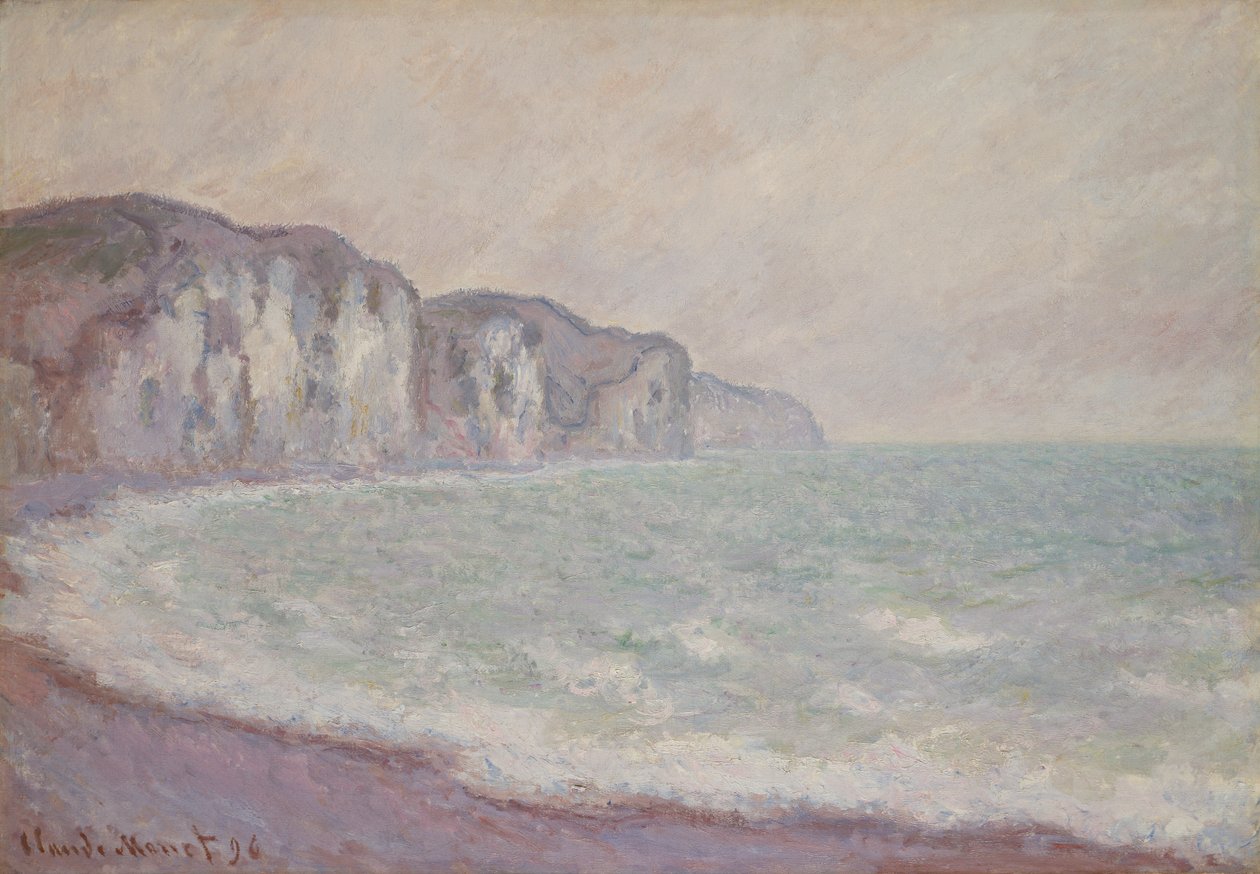 Cliff Pourvillessä tekijältä Claude Monet