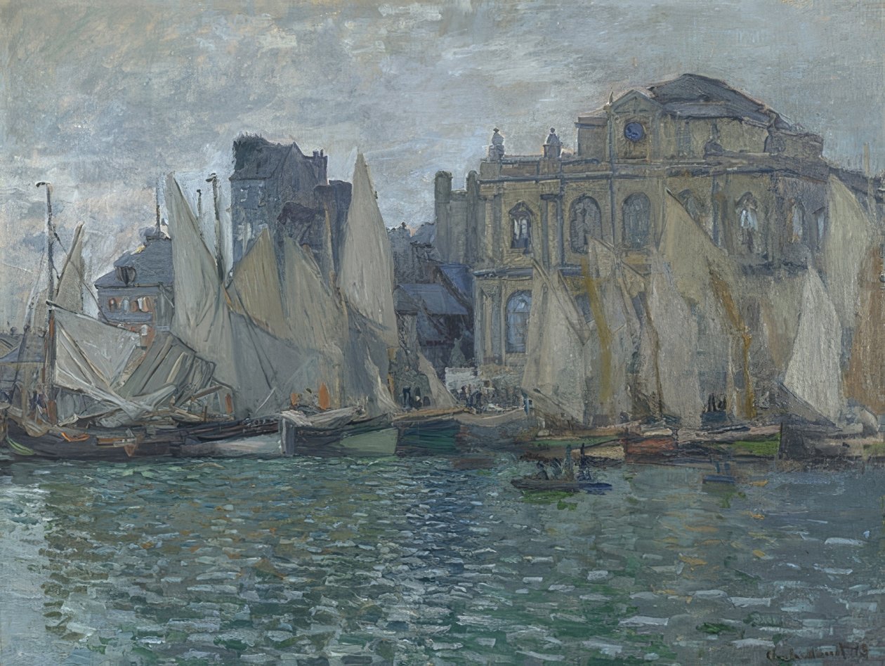 Le Havren museo. 1873 tekijältä Claude Monet