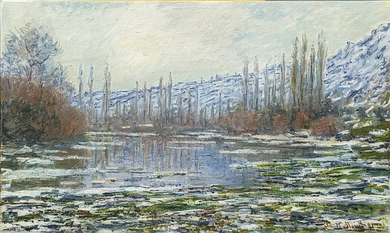 Sula Vétheuilissa. 1880 tekijältä Claude Monet