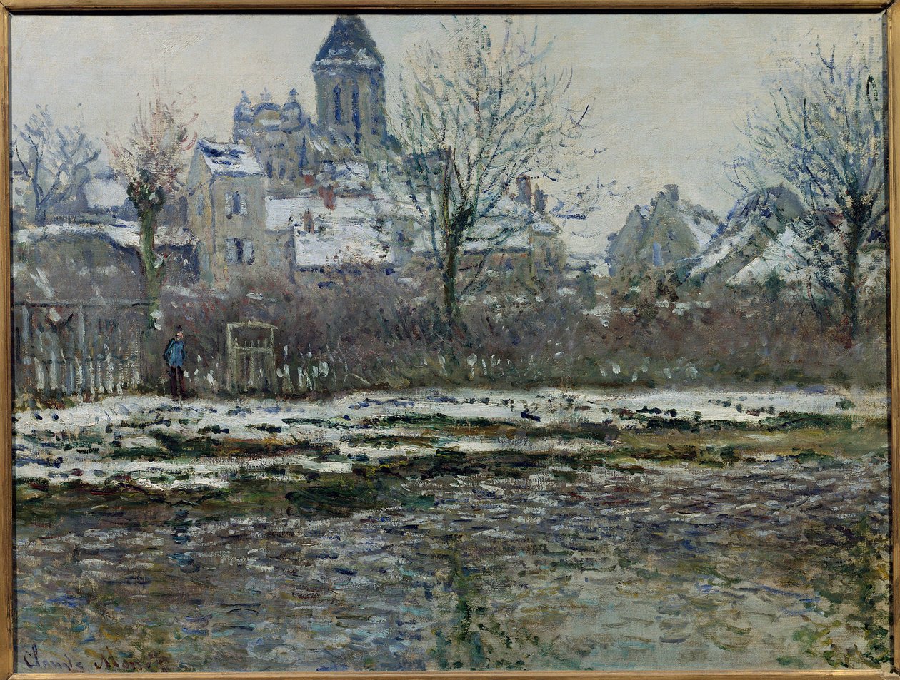Lumen vaikutus Vetheuilissa tai Claude Monet