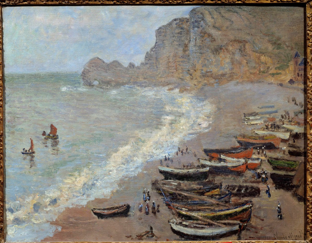 Etretat: ranta ja Porte d
