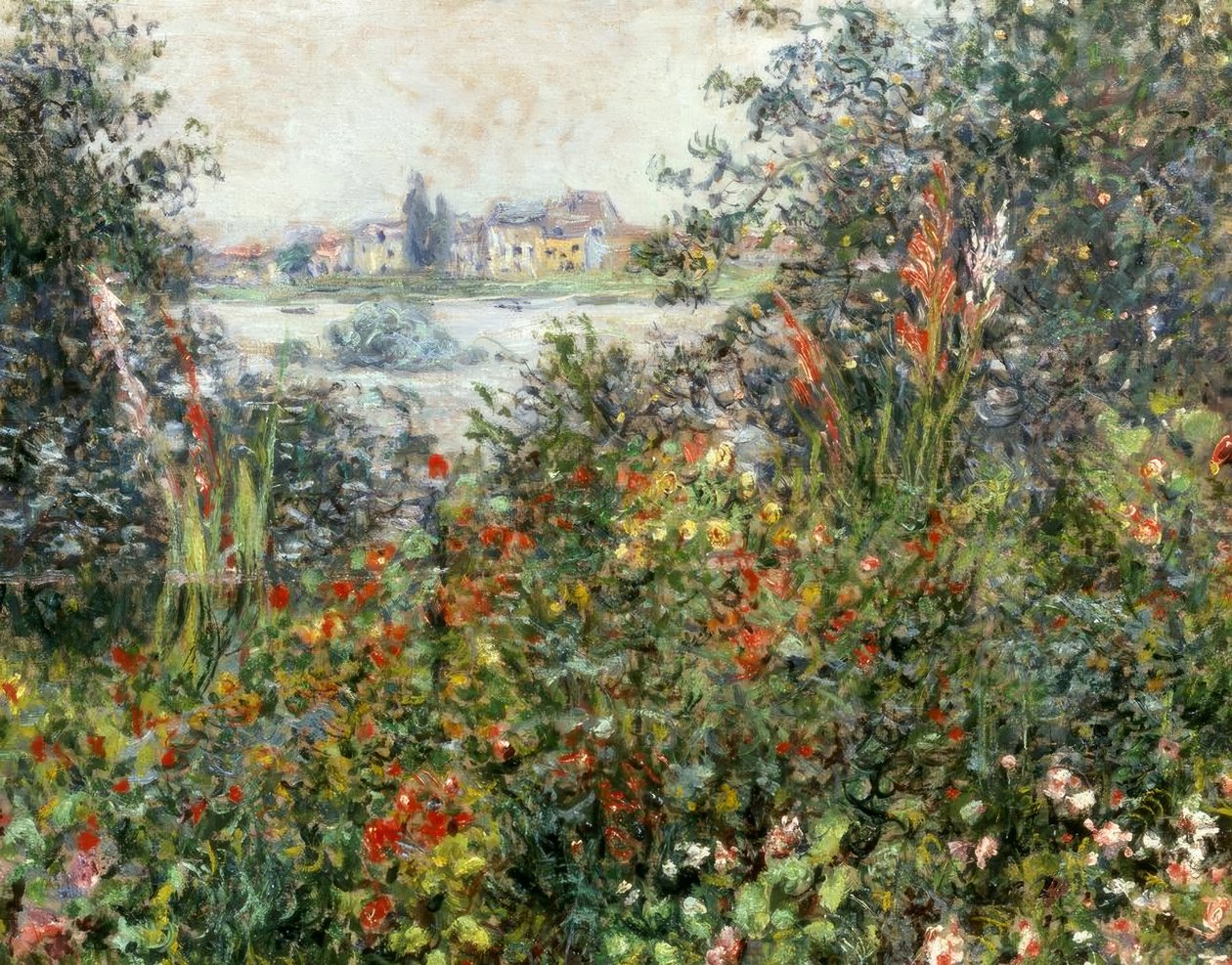 Fleurs à Vétheuil tekijältä Claude Monet