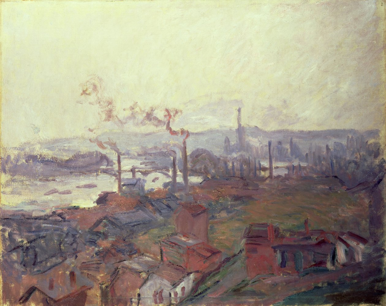 Yleisnäkymä Roueniin St. Catherine