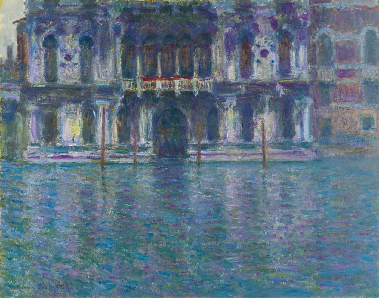 Saksa: Le Palais Contarini Le Palais Contarini Le Palais Contarini tekijältä Claude Monet